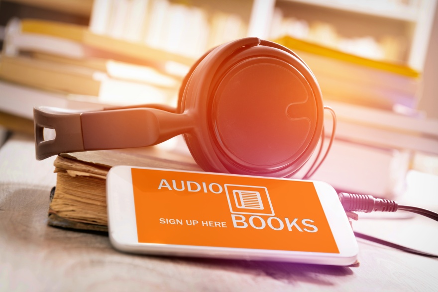 Concept of listening to audiobooks
