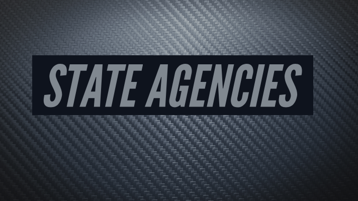 State Agencies image black background